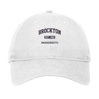 Brockton Massachusetts Ma Vintage State Athletic Style T Shirt Adjustable Cap | Artistshot