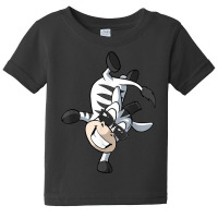 Cute Cartoon Zebra Handstand Gymnast T Shirt Baby Tee | Artistshot