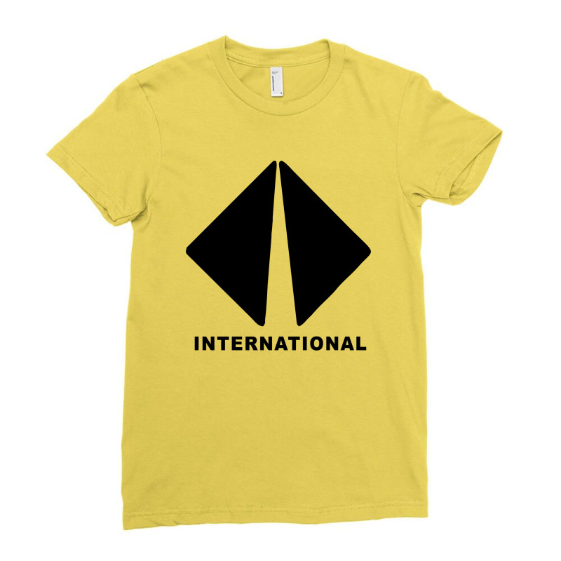 Navistar International Ladies Fitted T-Shirt by larovbek | Artistshot