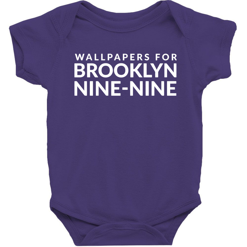 Wallpapers For Brooklyn Nine Baby Bodysuit by galuh rarasati | Artistshot