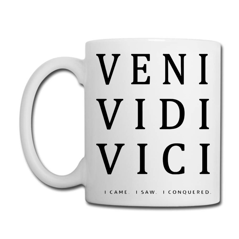 Veni, vidi, vici: I came, I saw, I conquered