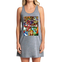 Vintage Photographic  Game Arts Characters.png Tank Dress | Artistshot