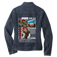 Vintage Classic Cartoon  Post-apocalyptic Lover Gifts Ladies Denim Jacket | Artistshot