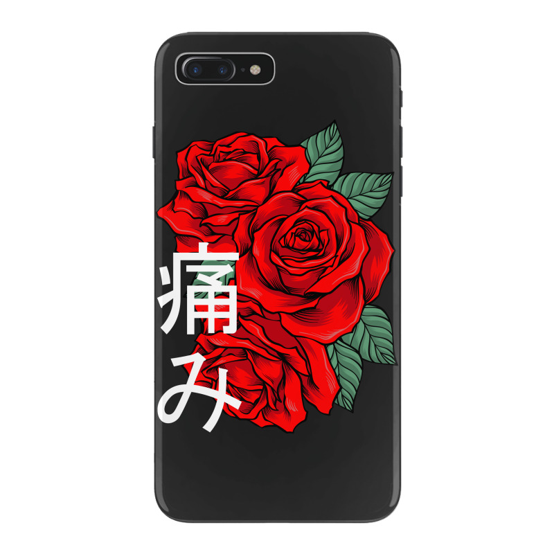 Custom Japanese Aesthetic Rose Iphone 7 Plus Case By Zeynepu Artistshot