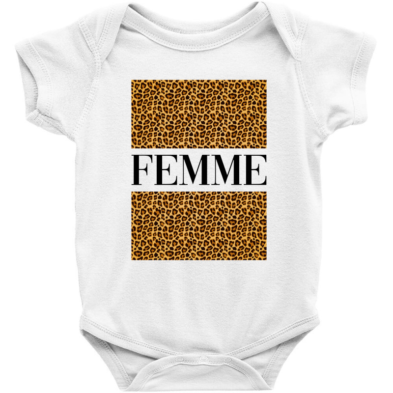 Femme Leopard For Light Baby Bodysuit by autlu2024 | Artistshot