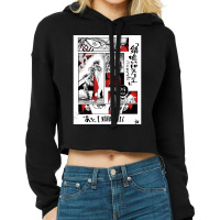 Vintage Graphic  Japanese Novel Retro Cropped Hoodie | Artistshot