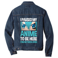 Vintage Music  Japanese Novel Painting Men Denim Jacket | Artistshot