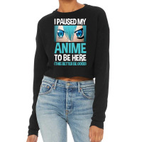 Vintage Music  Japanese Novel Painting Cropped Sweater | Artistshot