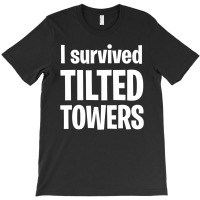 I Survived Tilted Towers (white) T-shirt | Artistshot