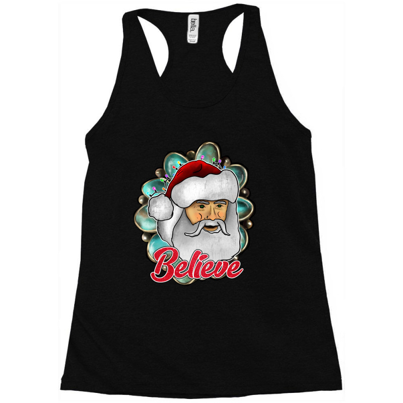 Believe Christmas Racerback Tank | Artistshot