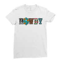 Howdy Ladies Fitted T-shirt | Artistshot