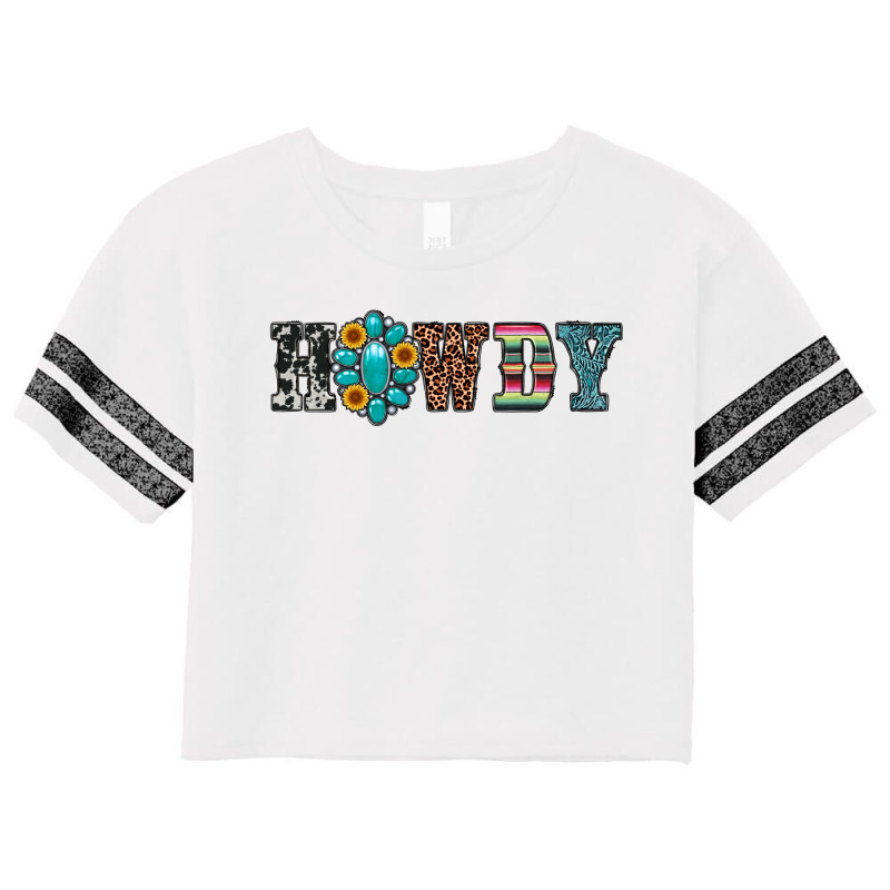 Howdy Scorecard Crop Tee | Artistshot