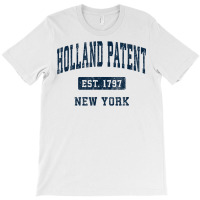 Holland Patent New York Ny Vintage Athletic Sports Design T Shirt T-shirt | Artistshot