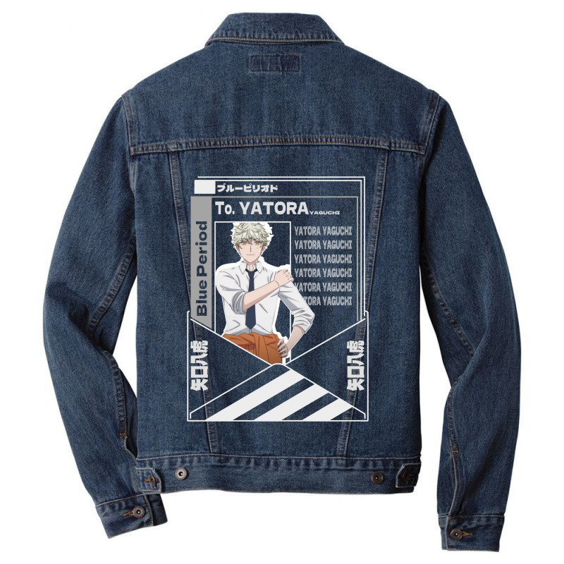 Vintage Classic Cartoon  Periods Day Gift Men Denim Jacket by Foxy-Shop | Artistshot