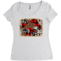 Christmas Background Women's Triblend Scoop T-shirt | Artistshot