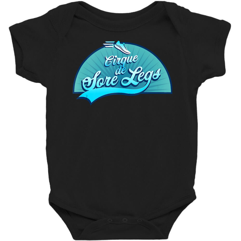 Cirque De Sore Legs   Running Tank Top Baby Bodysuit | Artistshot