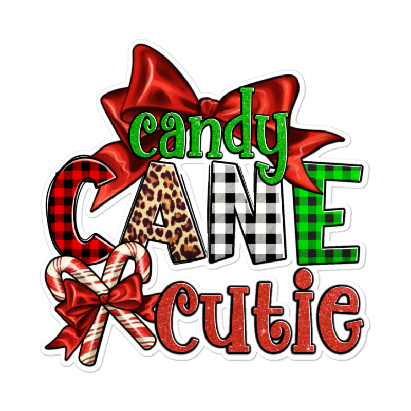 Candy Cane Cutie Christmas Sticker | Artistshot