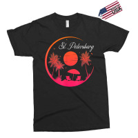 St. Petersburg City Fl Beach Sunset Summer Family Vacation T Shirt Exclusive T-shirt | Artistshot