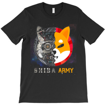 Shiba Army T-shirt Designed By Bariteau Hannah
