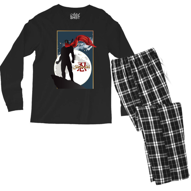 Vintage Graphic  Videogames Poster Men's Long Sleeve Pajama Set | Artistshot