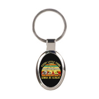 Every Little Thing Is Gonna Be Alright Bird Oval Keychain | Artistshot