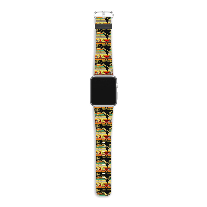 Every Little Thing Is Gonna Be Alright Bird Apple Watch Band | Artistshot