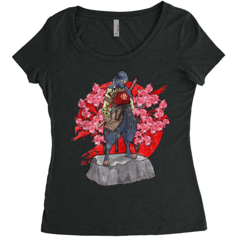 Vintage Movies  Chunin Painting Women's Triblend Scoop T-shirt by Artist-Kyler | Artistshot