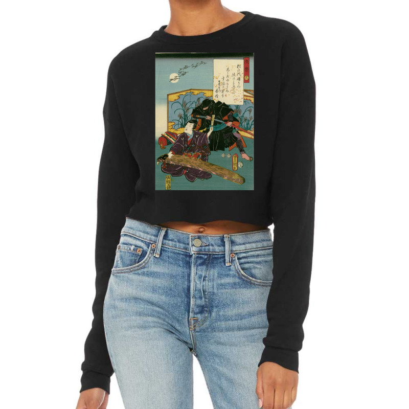 Vintage Photographic  Sekiros Design Character Cropped Sweater by Artist-Kyler | Artistshot