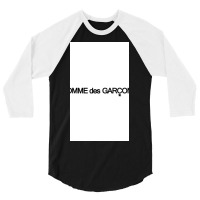 Comme De Garcon Tee 3/4 Sleeve Shirt | Artistshot