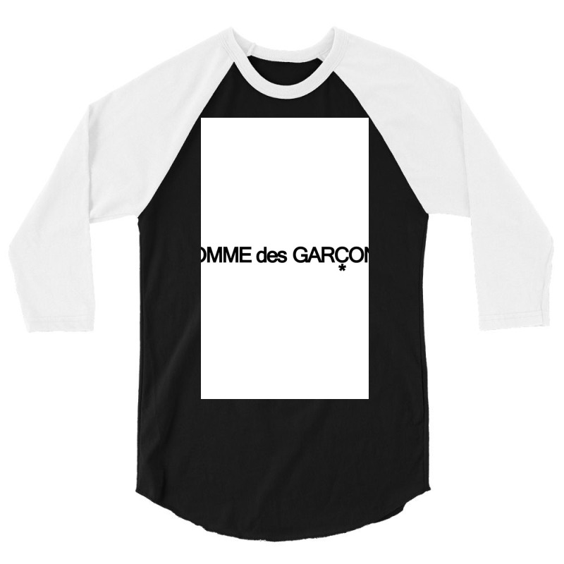 Comme De Garcon Tee 3/4 Sleeve Shirt by Simsmnh | Artistshot