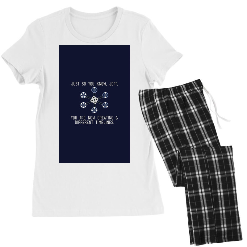 Community Different Timelines Women's Pajamas Set by Simsmnh | Artistshot