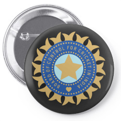 cricket india crest Pin-back button | Artistshot