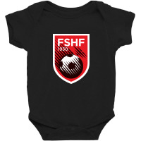 Albanian Football Association Baby Bodysuit | Artistshot