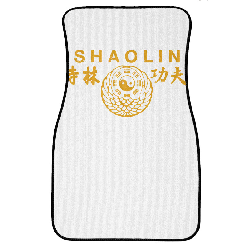 Shaolin Kung Fu Chinese Martial Arts Long Sleeve T Shirt Front Car Mat | Artistshot