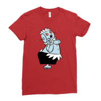 The Jetsons Funny Robot Cartoon Ladies Fitted T-shirt | Artistshot