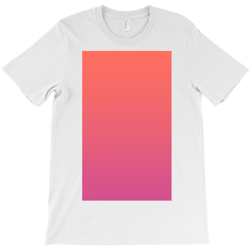 Coral And Pink Gradient T-shirt | Artistshot