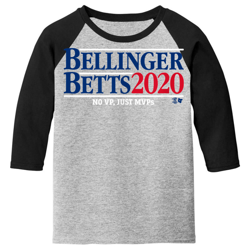 Officially Licensed Bellinger & Betts   Bellinger Betts 2020 T Shirt Youth 3/4 Sleeve | Artistshot