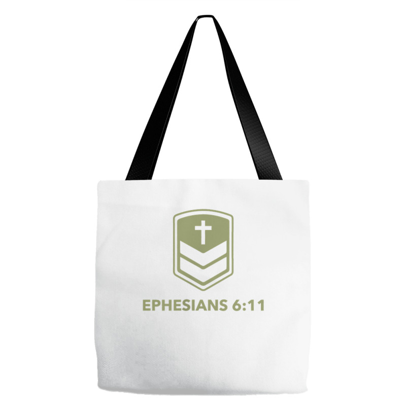 God's Armor Warrior Ephesus 611 Front And Back Design T Shirt Tote Bags | Artistshot