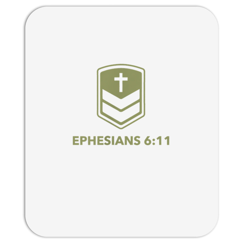 God's Armor Warrior Ephesus 611 Front And Back Design T Shirt Mousepad | Artistshot