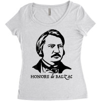 Honore De Balzac Tshirt Tee Shirt T Shirt Women's Triblend Scoop T-shirt | Artistshot