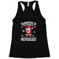 Santa's Favorite Anesthesiologist Christmas T Shirt Racerback Tank | Artistshot