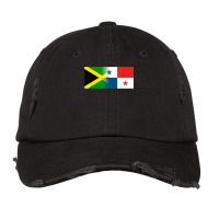 Jamaican Panamanian Flag Jamaica Panama T Shirt Vintage Cap | Artistshot