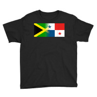 Jamaican Panamanian Flag Jamaica Panama T Shirt Youth Tee | Artistshot