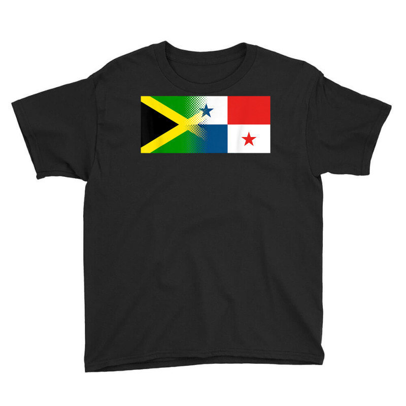 Jamaican Panamanian Flag Jamaica Panama T Shirt Youth Tee by AbidahToenges | Artistshot