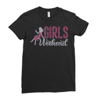 Girls Weekend Rhinestone Design Graphic For Woman Tee T Shirt Ladies Fitted T-shirt | Artistshot