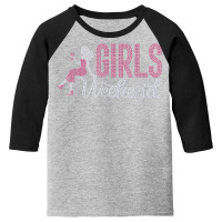 Girls Weekend Rhinestone Design Graphic For Woman Tee T Shirt Youth 3/4 Sleeve | Artistshot