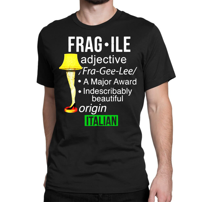 Funny Christmas Fragile Major Award Leg Lamp Classic T-shirt by JetBro | Artistshot