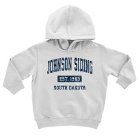 Johnson Siding South Dakota Sd Vintage Athletic Sports Desig T Shirt Toddler Hoodie | Artistshot