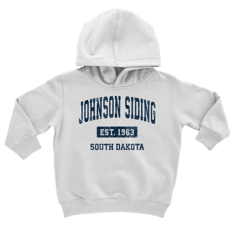 Johnson Siding South Dakota Sd Vintage Athletic Sports Desig T Shirt Toddler Hoodie by peersodshamiw8 | Artistshot