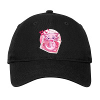 Axolotl Pastel Goth Strawberry Milk Shake Anime Japanese Premium T Shi Adjustable Cap | Artistshot